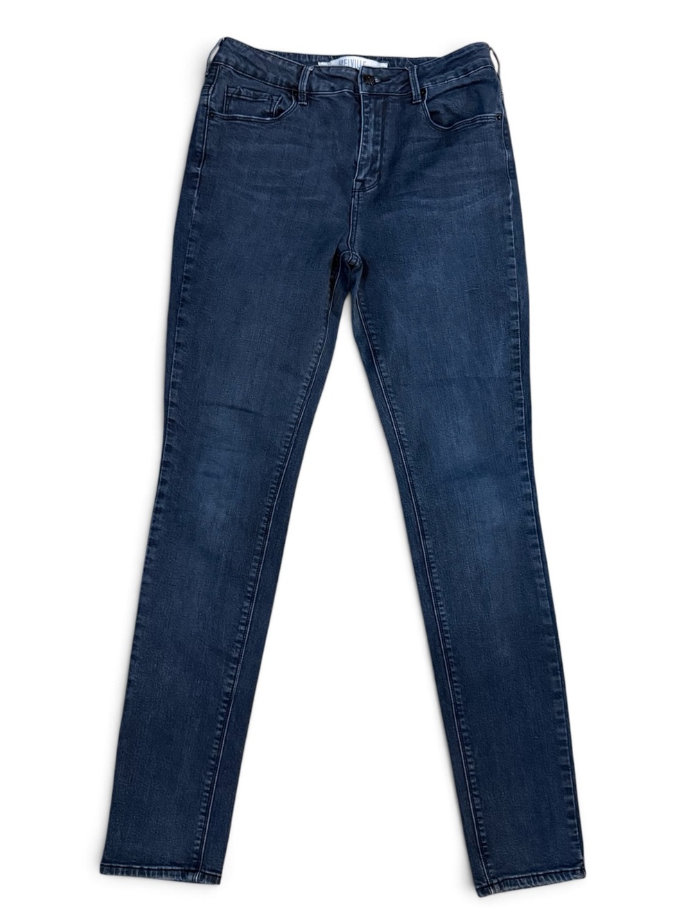Brandy Melville Size 30 Dark Wash Skinny Jeans Melville Fabbrica di Cotone